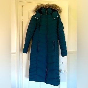 Eddie Bauer Long Down Parka, Size Medium Tall